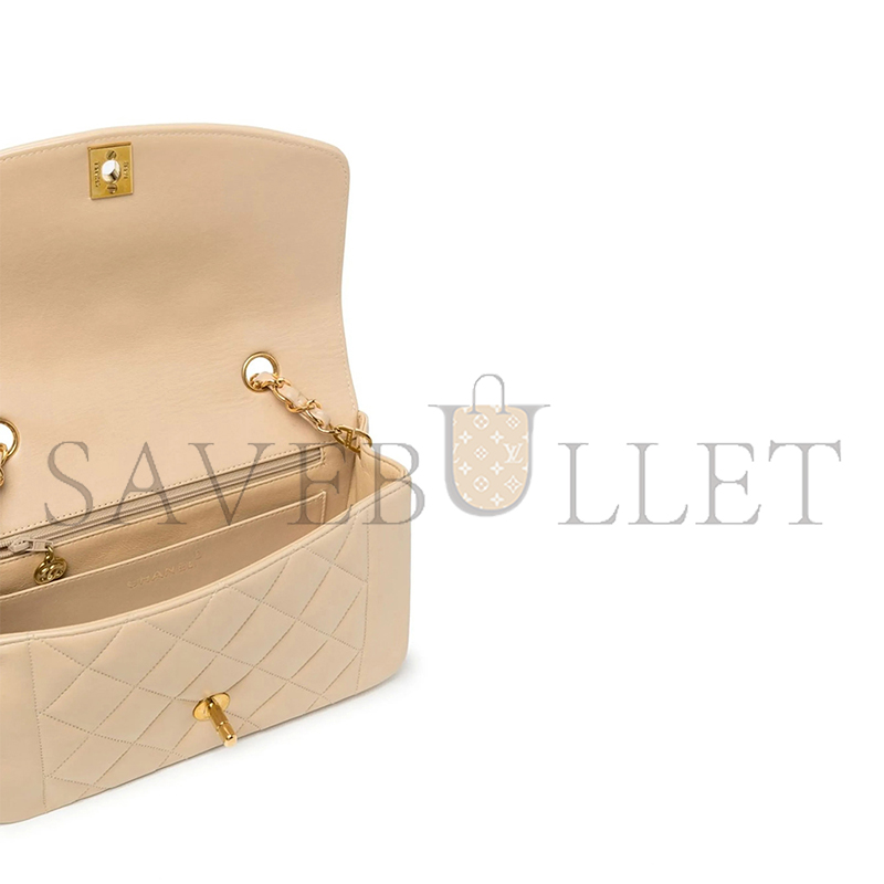 Ch**el small diana shoulder bag (22*14.5*7cm)